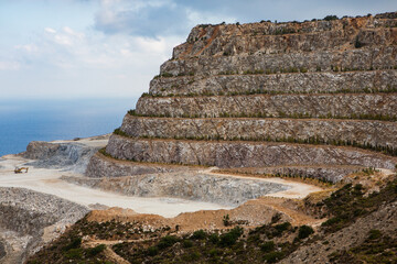 Beautiful landscape photo from the island of Crete, Greece. Summer nature from Crete. 
Chill...