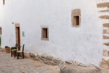 Beautiful landscape photo from the island of Crete, Greece. Summer nature from Crete. 
Chill...