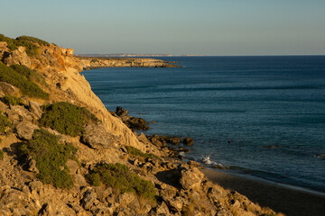 Beautiful landscape photo from the island of Crete, Greece. Summer nature from Crete. 
Chill...