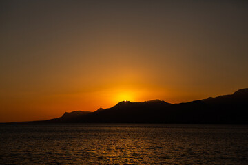 Beautiful landscape photo from the island of Crete, Greece. Summer nature from Crete. 
Chill...