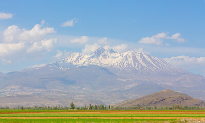 Erciyes Mount with height of 3,864 metres is the highest mountain in Cappadocia and central...