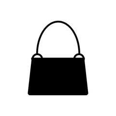 Handbag icon vector. purse ilustration sign. reticule symbol. bag logo.