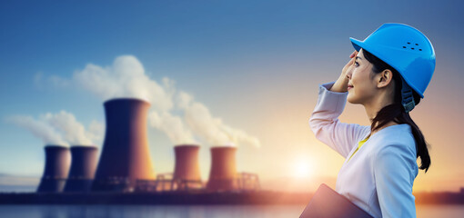 原子力、原子力発電所、原発、アイコン、放射能、燃料、資源、核、脱原発、脱炭素、社会、建物、電力、発電、サイン、原子炉、事故、再稼働、運転、稼働、シンボル、廃炉、エネルギー、電気、需給、ウラン、プルトニウム、増設、社会問題、環境、IAEA、放射性廃棄物、危険、危機、SDGs、核分裂、放射性物質、放射線、核拡散、核のごみ、持続可能性、メルトダウン、INES、汚染、被ばく、避難、汚染水、破壊、停止、原子 © metamorworks