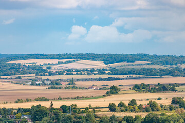 Fototapeta na wymiar Amazing view of Goring and Streatley, village town near Reading, England