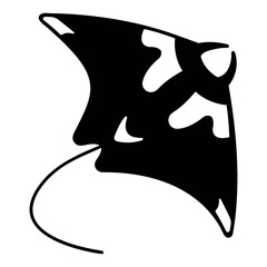 Manta ray icon