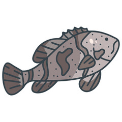 Grouper Fish icon
