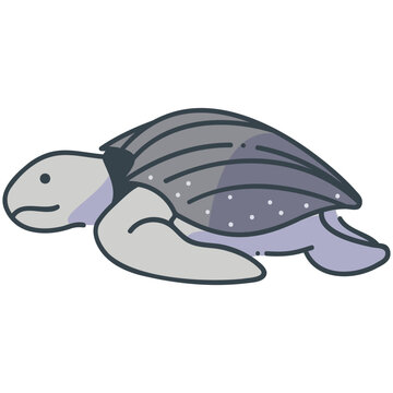 Leatherback Turtle Icon