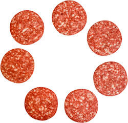 Bacon, Salami food photo png transparent.