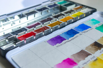 Akwarele - farby © Asfodel