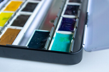 Akwarele - farby © Asfodel