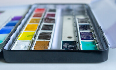 Akwarele - farby © Asfodel