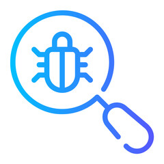 bug gradient icon
