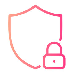 protection gradient icon