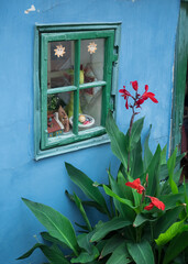 dekoracja starego okna © siwyk