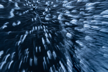 Abstract blurred dark blue background