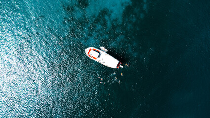SEA - drone, sea, view - obrazy, fototapety, plakaty
