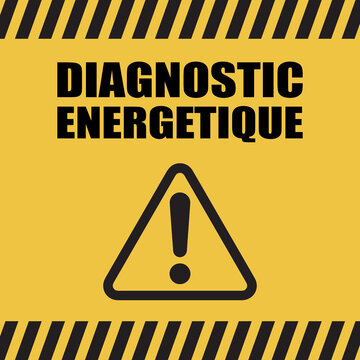 Logo diagnostic énergétique.