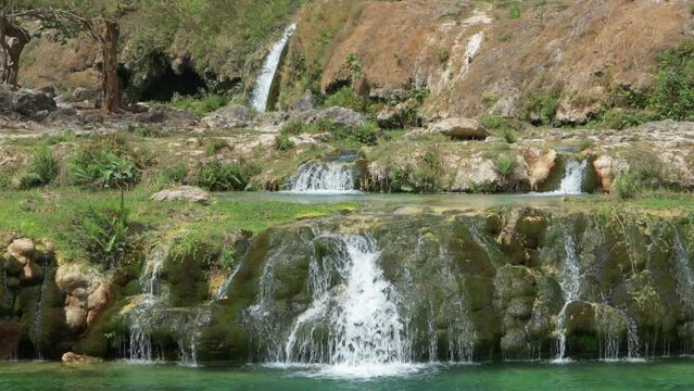 Darbat Waterfalls, Oman (120fps)