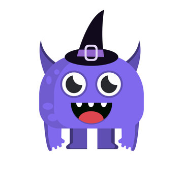 Vector Illustration Halloween Monster Character