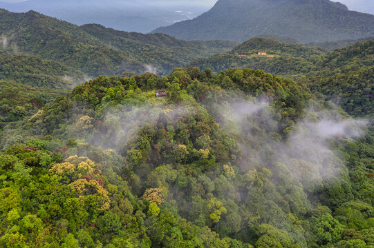 BEAUTIFUL LANDSCAPE PHOTOGRAPHY OF BACH MA NATIONAL PARK IN HUE, VIETNAM