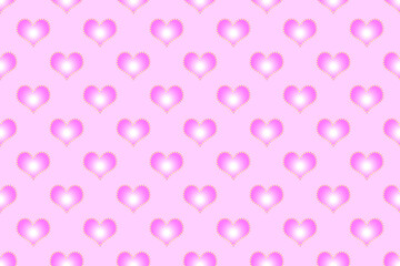 Fototapeta na wymiar Cute heart shape background image to use as background in love and happiness project.