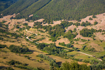 National Park of Abruzzo near Barrea, Lazio and Molis, Italy