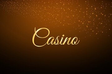 Casino banner. Online casino.Blackjack or online casino banner.Internet gambling concept.Creative background.Online casino background banner.Design for gambling business or casino.Cash money.
