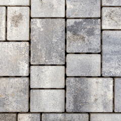 pattern of grey paving stones