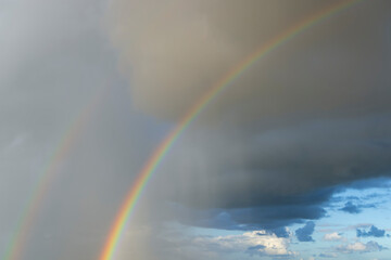 Rainbow after the summer storm