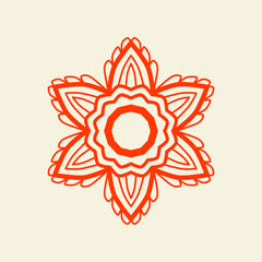 Flower mandala vector illustration. Mandalas. Vintage decorative elements. Oriental pattern, vector illustration. Islam, Arabic, Indian, turkish, pakistan, chinese, ottoman motifs