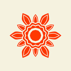 Flower mandala vector illustration. Mandalas. Vintage decorative elements. Oriental pattern, vector illustration. Islam, Arabic, Indian, turkish, pakistan, chinese, ottoman motifs