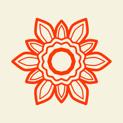 Flower mandala vector illustration. Mandalas. Vintage decorative elements. Oriental pattern, vector illustration. Islam, Arabic, Indian, turkish, pakistan, chinese, ottoman motifs