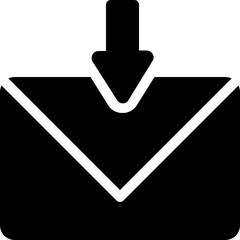 Inbox Vector Icon 