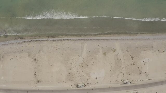 Aerial, Coastline At Hasik, East Coast, Oman