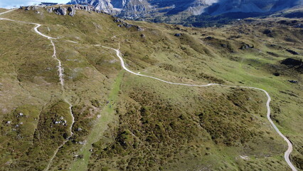 paesaggi montagna natura fiori alberi cielo verde