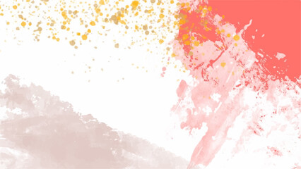 Obraz premium Pink watercolor background for textures backgrounds and web banners design
