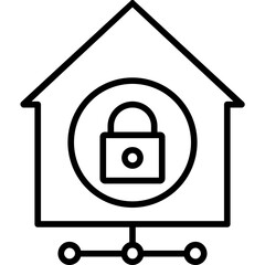 Home Network Security Icon