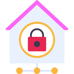 Home Network Security Icon