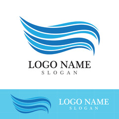 Wave beach vector illustration design