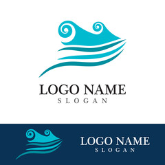 Wave beach vector illustration design