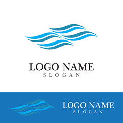 Wave beach vector illustration design