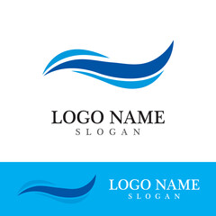 Wave beach vector illustration design