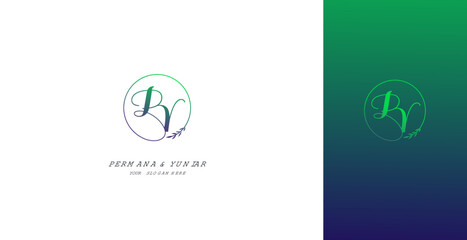 Wedding Logo Initial PY Logo Design Vector