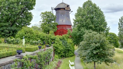 ile de Djurgarden, Rosendals house et le Frisens park à Stockholm en Suède