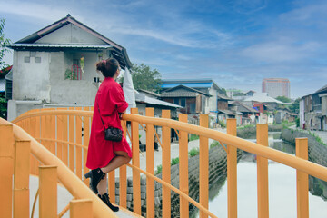 Mae Kha Canal, a new landmark in Chiang Mai, Thailand, a landmark for leisure and travel