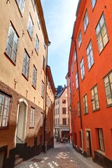 Gamla Stan, cœur historique de Stockholm, capitale de la suède