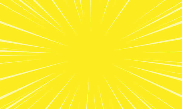 Yellow Gradient Ray Burst Dot Style Background Vector Design