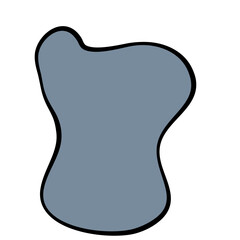 Abstract modern blob shape background