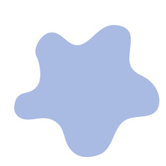 Abstract modern blob shape background