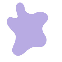 Abstract modern blob shape background